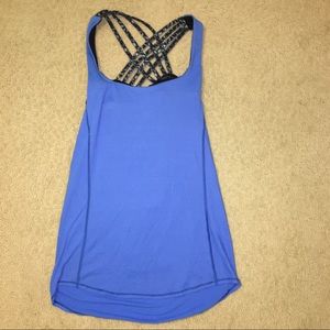 Lululemon tank with sports bra attached